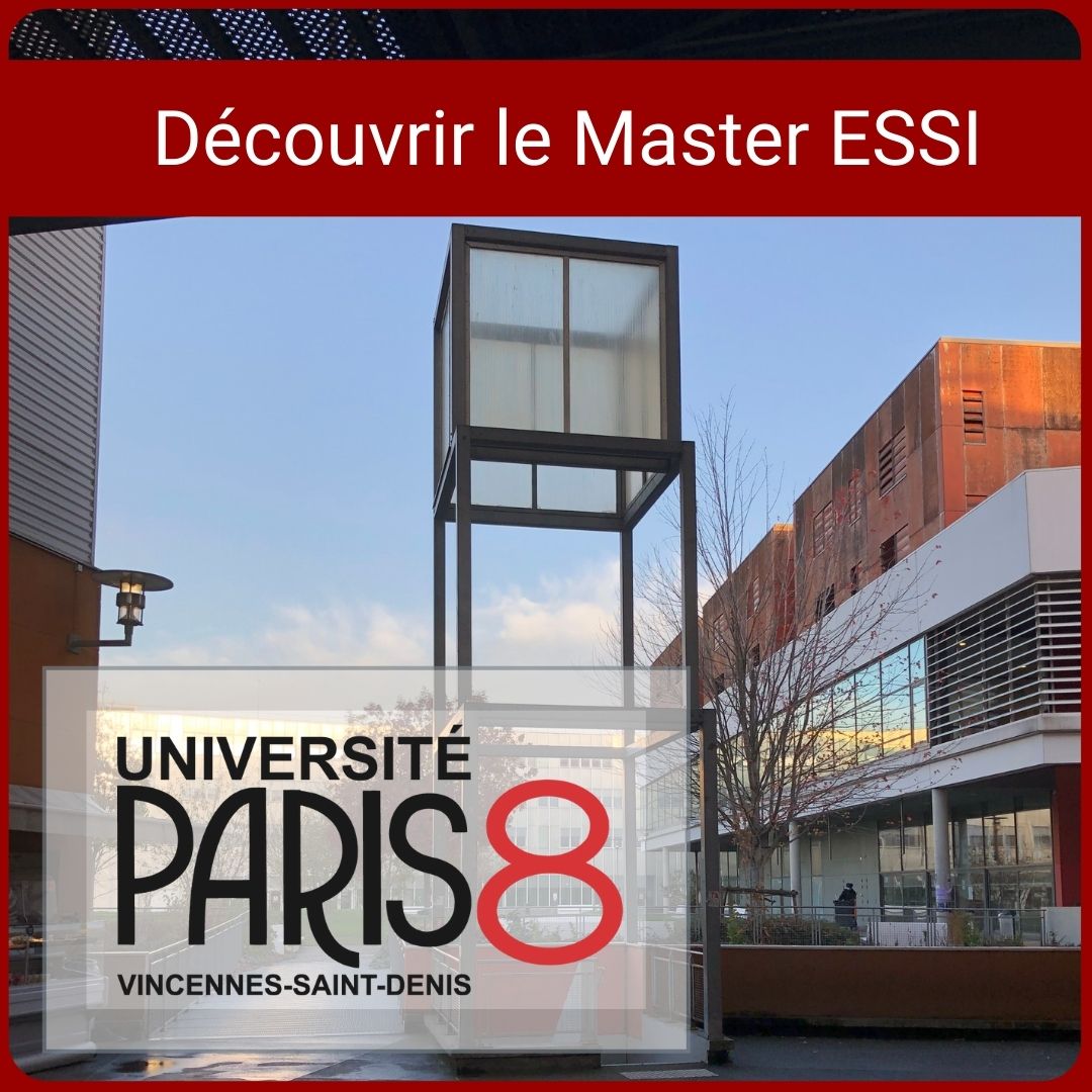 Master ESSI Paris 8
Lien vers: ParMasterEss